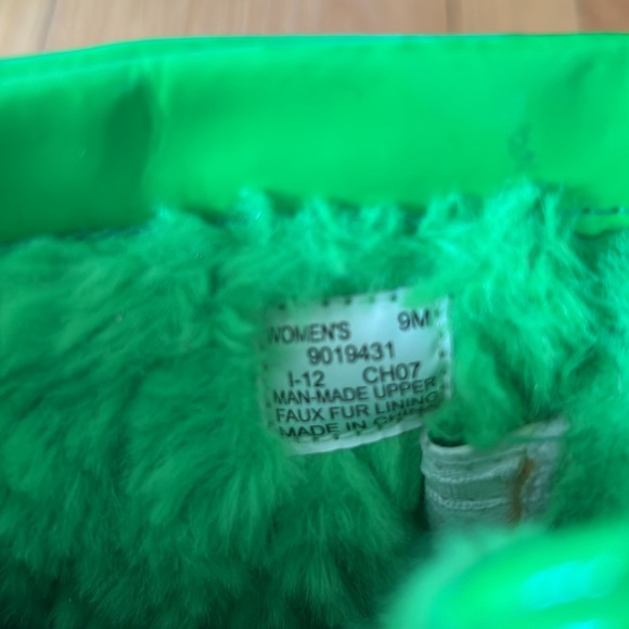 Neon Green Sperry Top- Sider Snow Boots - Picture 11 of 11